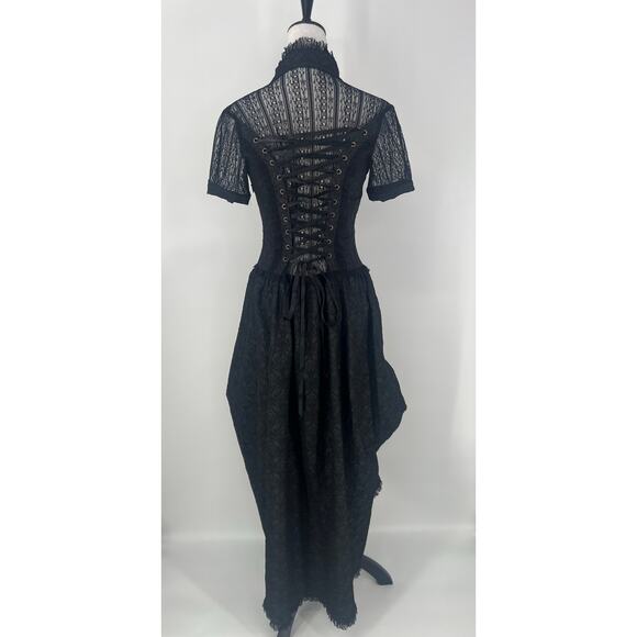 Steampunk Banned apparel bustle dress size S - Picture 3 of 6